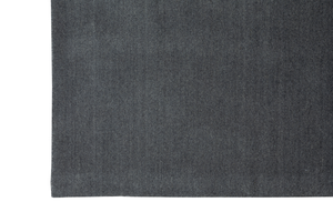 Massimo Earth Natural Dark Grey Wollteppich, Gesamtansicht