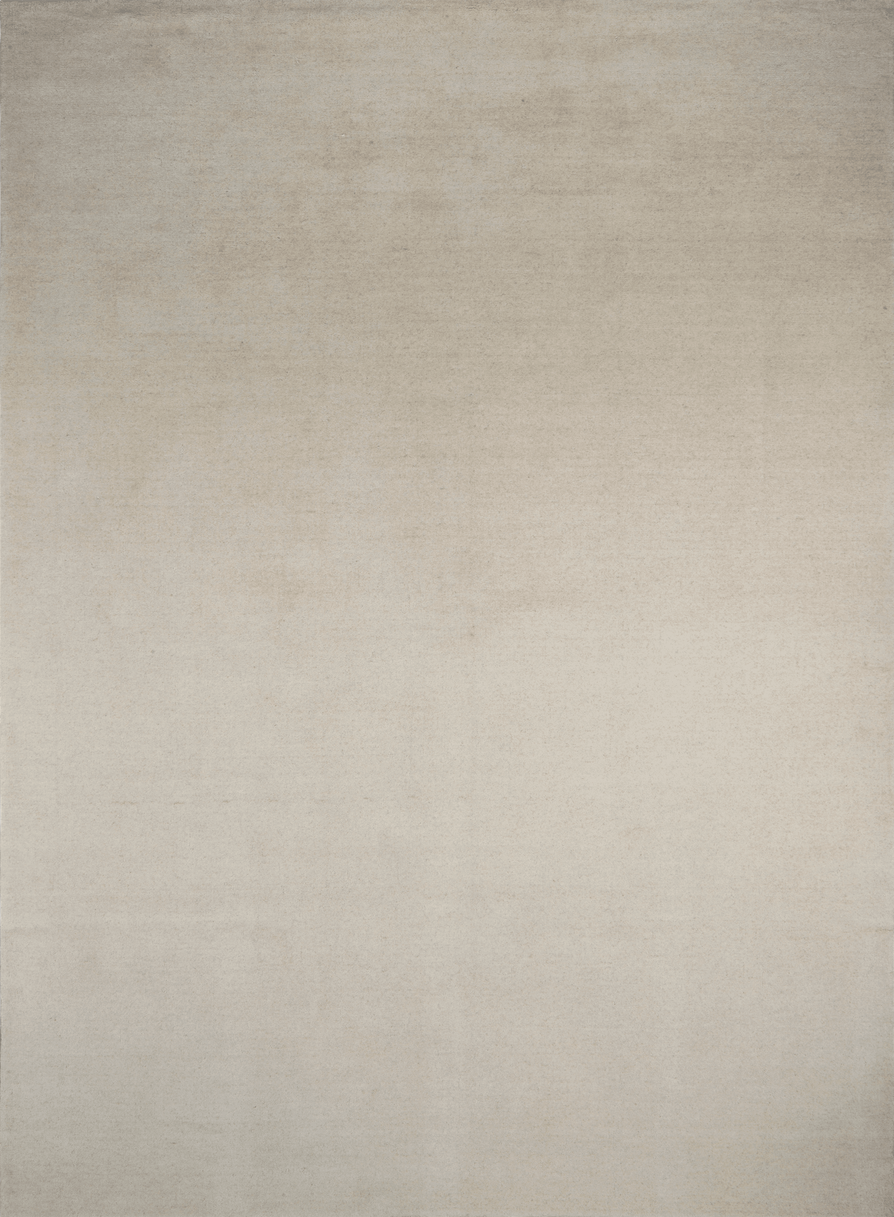 Massimo Earth Natural Ivory Wollteppich, Draufsicht