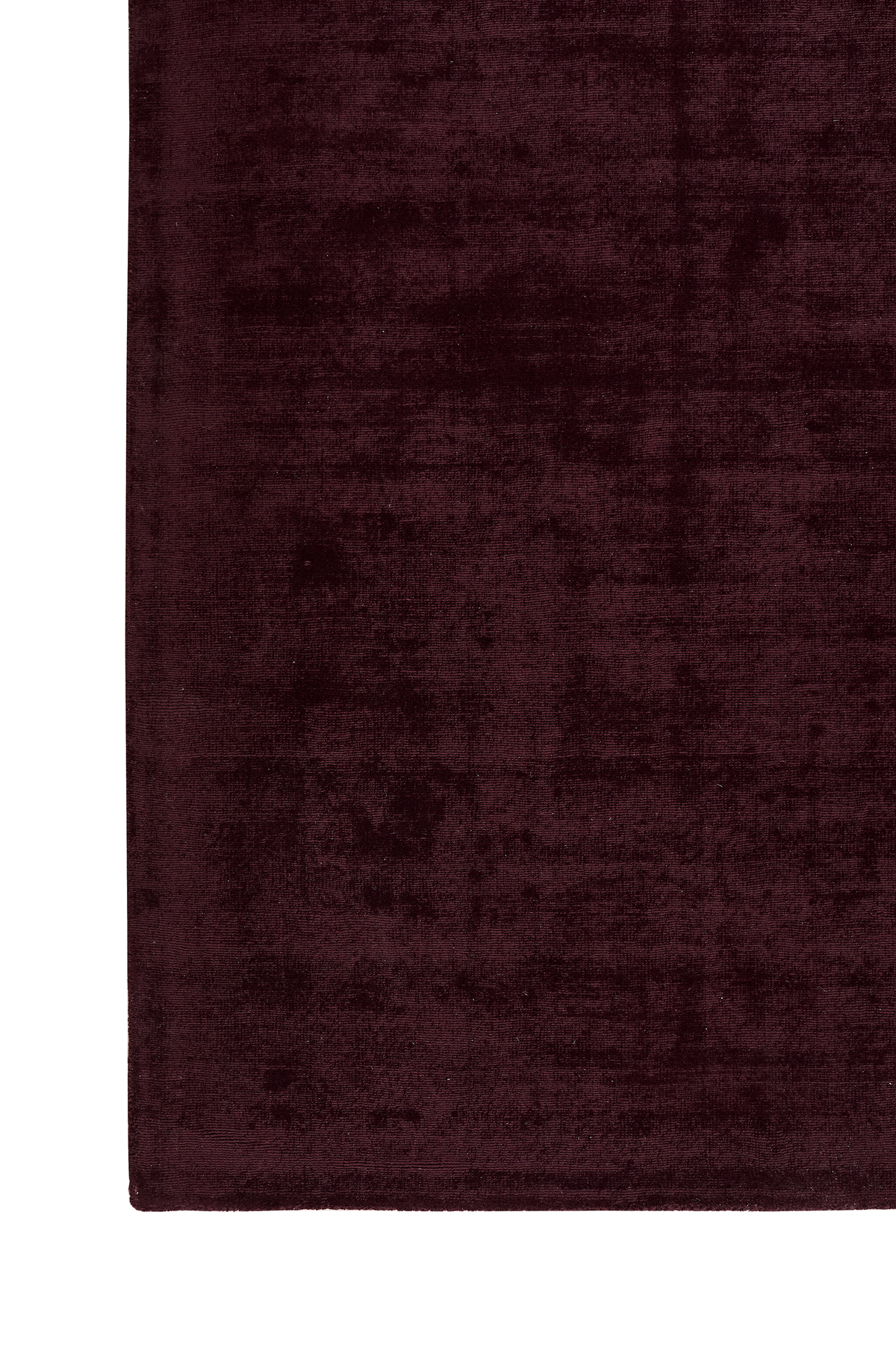 Massimo Karma Wool Burgundy Wollteppich, Detail der Oberfläche