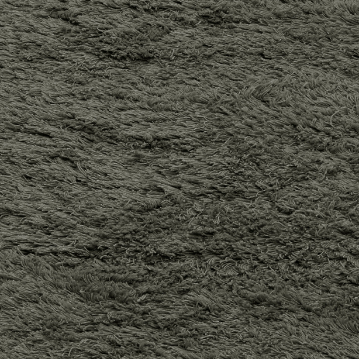Massimo Rya Charcoal Hochflor Wollteppich, Detail des hohen Flors