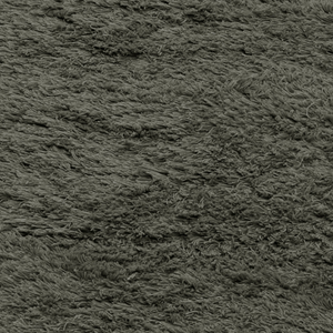 Massimo Rya Charcoal Hochflor Wollteppich, Detail des hohen Flors