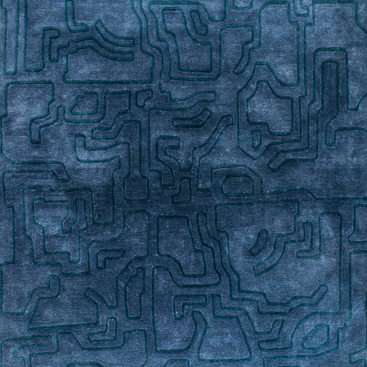 Massimo Structures Fragment 4 Designteppich, Detail der Oberfläche
