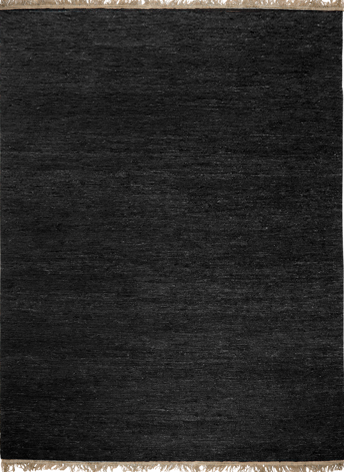 Massimo Sumace Black Juteteppich, Draufsicht