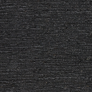 Massimo Sumace Black Juteteppich, Detail der Oberfläche